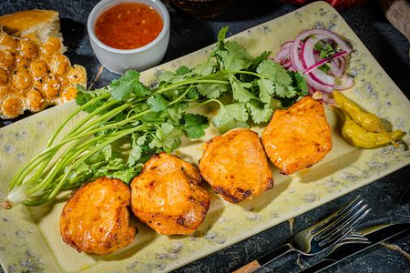 Шашлык из куриной грудки