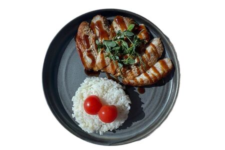 Индейка запеченная с рисом