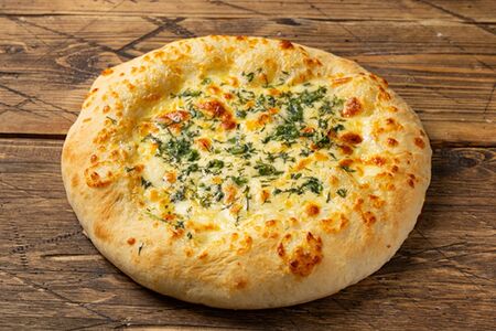 Лепешка с ветчиной и сыром