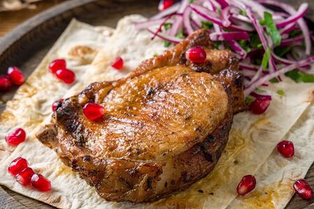 Шашлык из cвинoй корейки