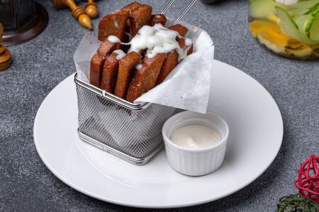 Гренки чесночные