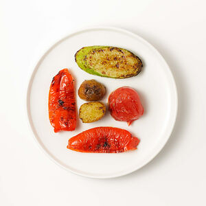 Овощи на углях