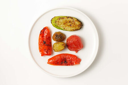 Овощи на углях