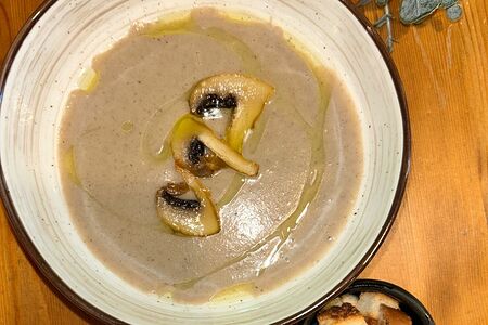 Суп-пюре грибной 