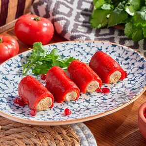 Перец с орехами по-грузински