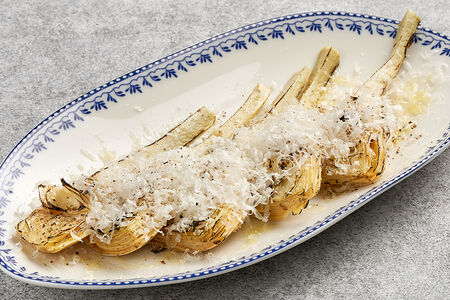 Артишоки на гриле с пармезаном