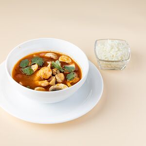 Том-ям с морепродуктами