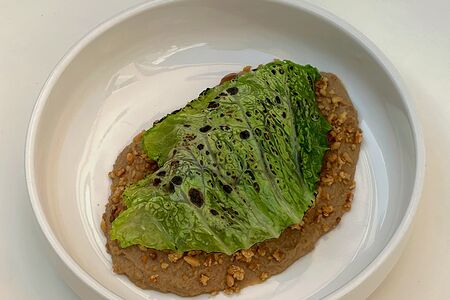 Томлёная говядина с шиитаке 