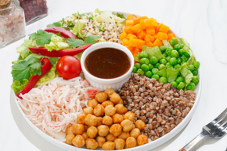 Боул с крабом