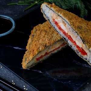 Темпура сэндвич с креветкой 