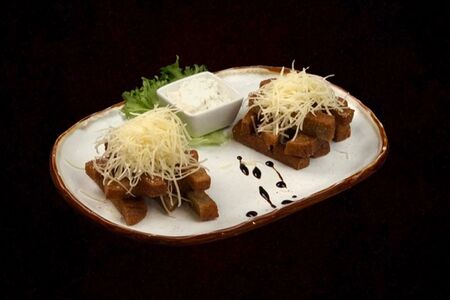 Чесночные гренки