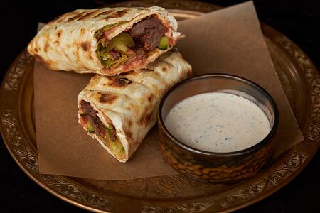 Шаурма с бараньей вырезкой