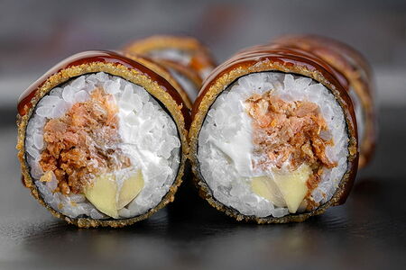 Ролл Горячий с лососем