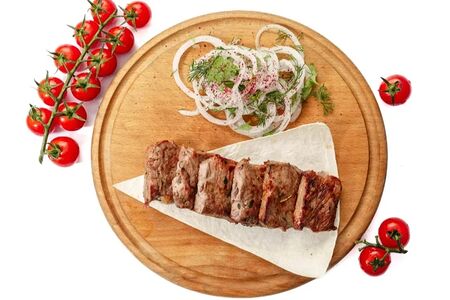 Шашлык из телячьей вырезки