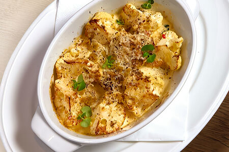 Запечённая цветная капуста с трюфелем