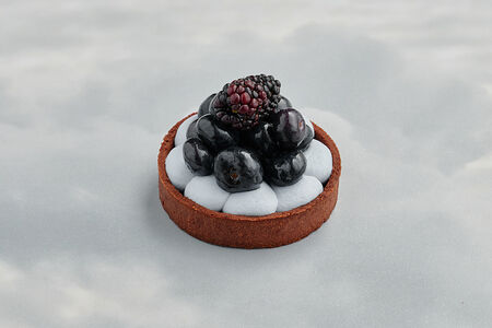 Пирожное Баркетта с голубикой