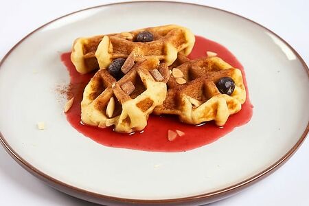 Вафельные сырники