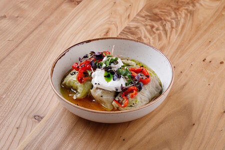 Голубцы по-домашнему со сметаной