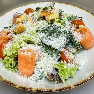 Цезарь с сёмгой