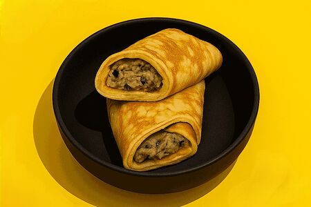 Блинчики с мясом