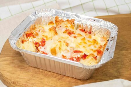 Картофель по-французски с курицей