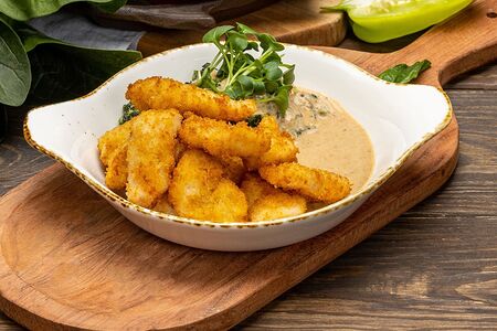 Минтай со шпинатом 