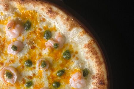 Креветка песто 