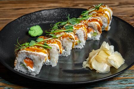 Дракон с угрём