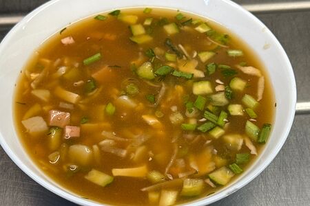 Окрошка на квасе