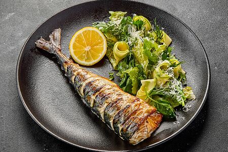 Скумбрия гриль
