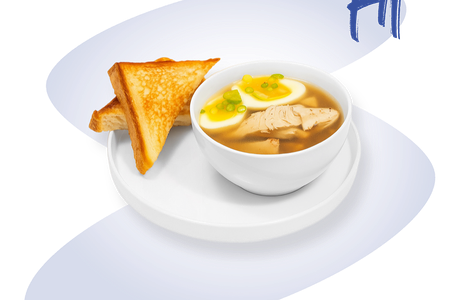 Бульон с курицей