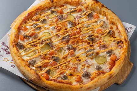 Чизбургер пицца