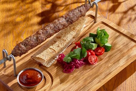 Люля-кебаб из баранины