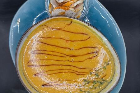 Крем-суп с курицей 