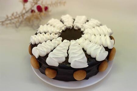 Торт Шоколадно-банановый