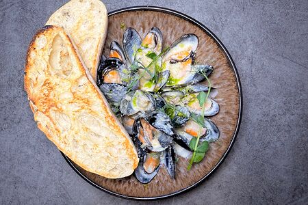 Мидии Сливочный Блю Чиз