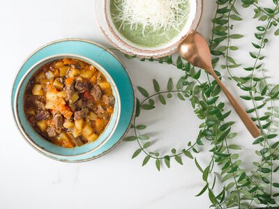 Суп с белыми грибами