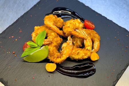 Креветки темпура