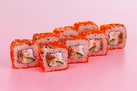 Лосось терияки ролл