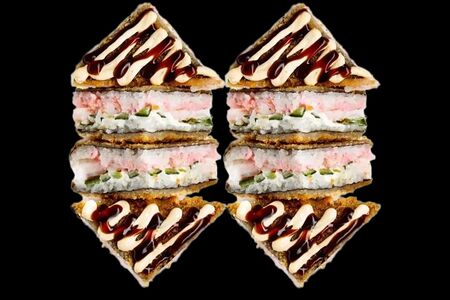 Хот сэндвич с креветкой