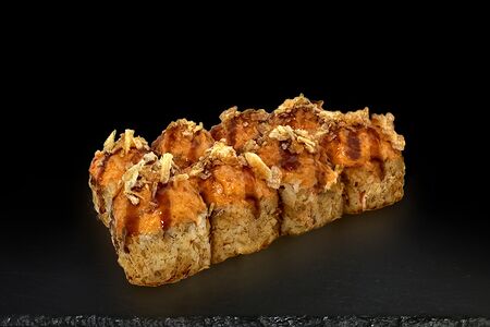 Такеши с лососем и снежным крабом