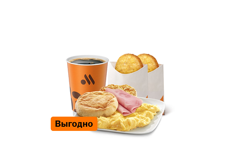 Омлет с ветчиной Большой Комбо