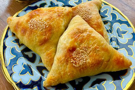 Самса с говядиной 