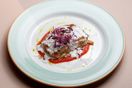 Баклажаны пармеджано с сыром моцарелла