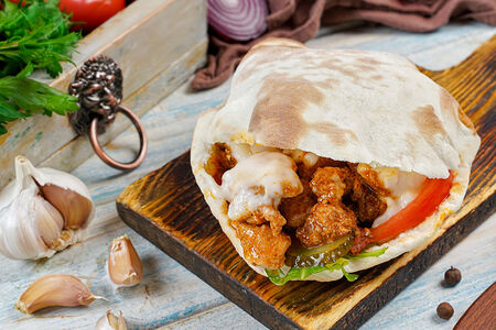 Сабих с курицей 