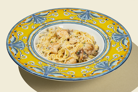 Феттучини Альфредо