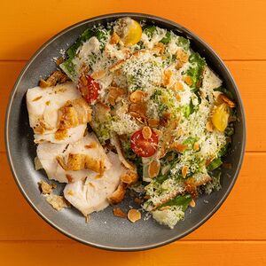 Романо с цыпленком и пармезаном