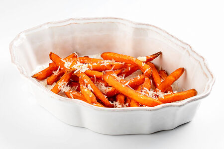 Батат фри с пармезаном и трюфельным маслом