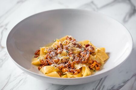 Лингвини с лисичками