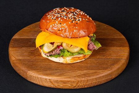 Бургер брискет